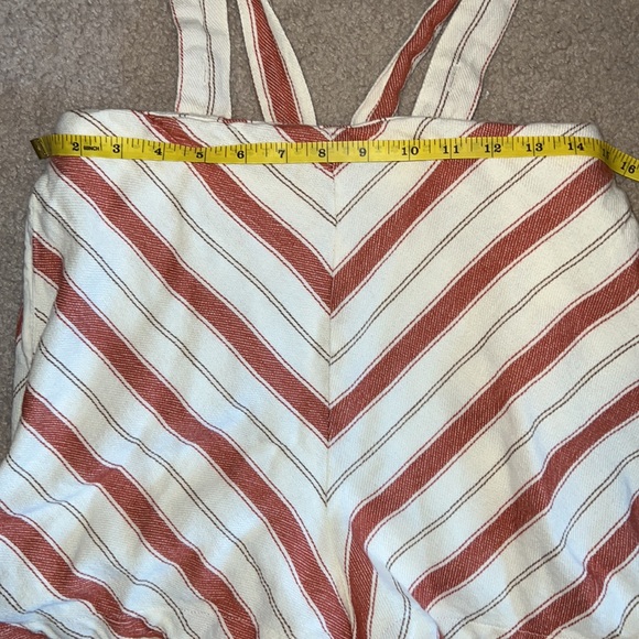 Urban Outfitters Maisy striped overall Shortalls - Picture 4 of 9